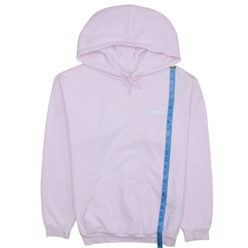 Womens UK Size 10 Adidas Pink Pullover Hoodie