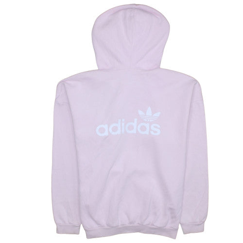 Womens UK Size 10 Adidas Pink Pullover Hoodie