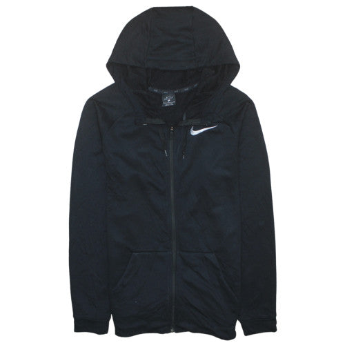 Mens UK Size S Nike Black Full Zip Hoodie