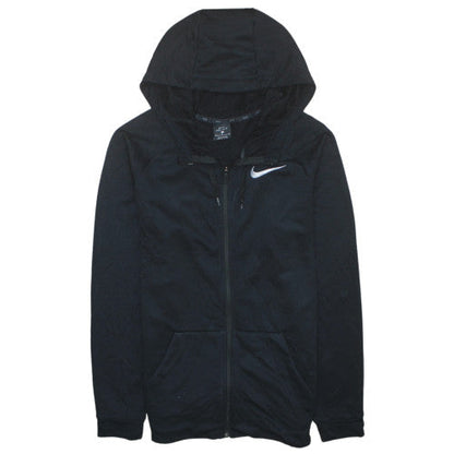 Mens UK Size S Nike Black Full Zip Hoodie