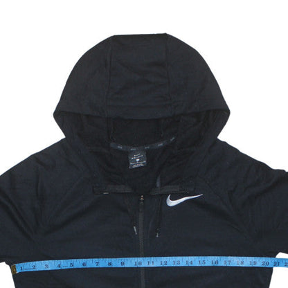 Mens UK Size S Nike Black Full Zip Hoodie