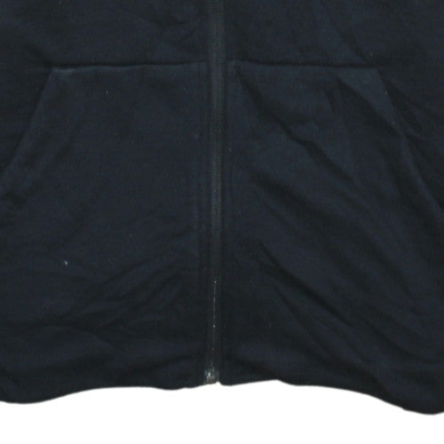 Mens UK Size S Nike Black Full Zip Hoodie
