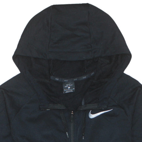 Mens UK Size S Nike Black Full Zip Hoodie