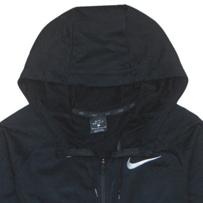 Mens UK Size S Nike Black Full Zip Hoodie