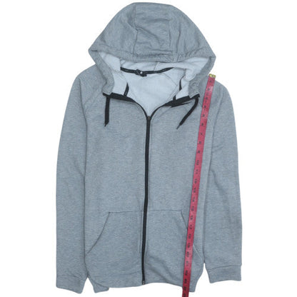 Mens UK Size S Nike Grey Full Zip Hoodie
