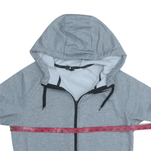 Mens UK Size S Nike Grey Full Zip Hoodie