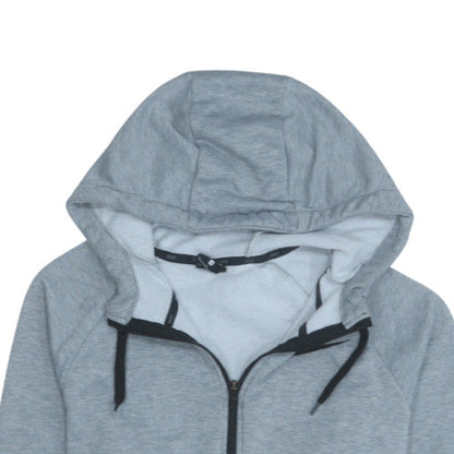Mens UK Size S Nike Grey Full Zip Hoodie