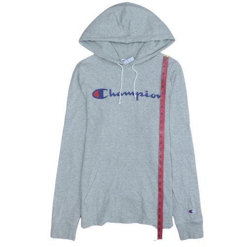 Mens UK Size S Champion Grey Pullover Hoodie