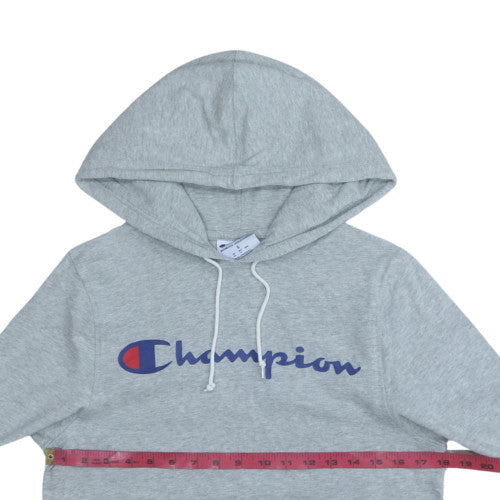 Mens UK Size S Champion Grey Pullover Hoodie