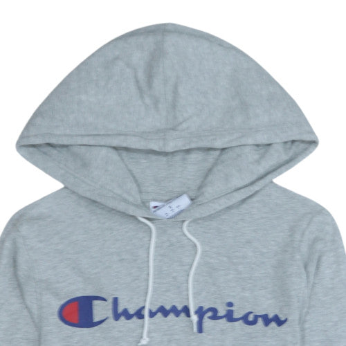 Mens UK Size S Champion Grey Pullover Hoodie