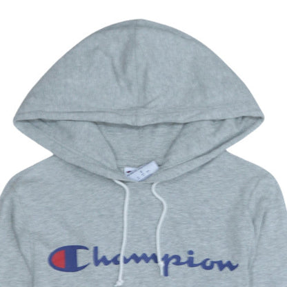 Mens UK Size S Champion Grey Pullover Hoodie