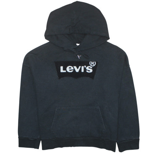 Womens UK Size S Levi's Black Pullover Hoodie