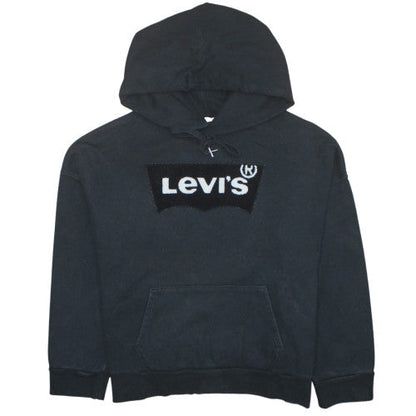 Womens UK Size S Levi's Black Pullover Hoodie