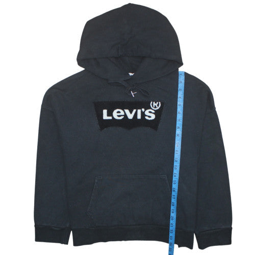 Womens UK Size S Levi's Black Pullover Hoodie