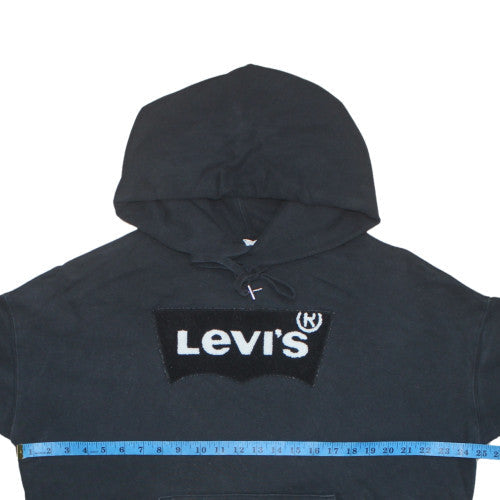 Womens UK Size S Levi's Black Pullover Hoodie