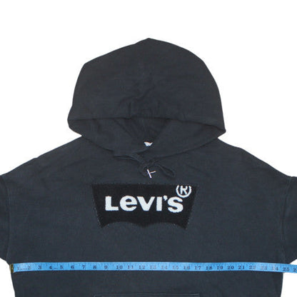 Womens UK Size S Levi's Black Pullover Hoodie