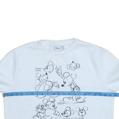 Womens UK Size M Disney White Pullover Sweatshirt