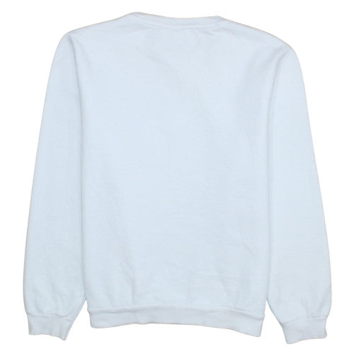 Womens UK Size M Disney White Pullover Sweatshirt