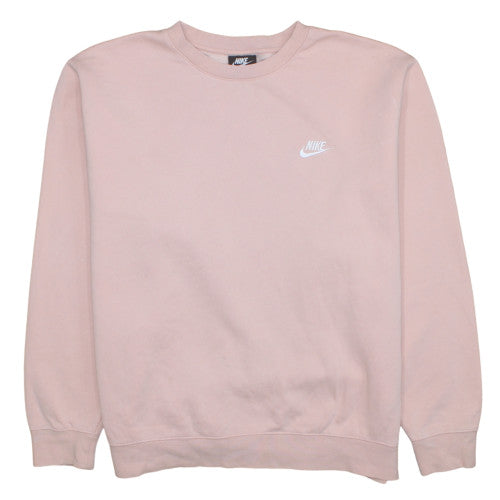 Womens UK Size XL Nike Pink Pullover Sweatshirt