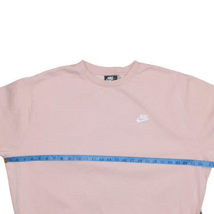 Womens UK Size XL Nike Pink Pullover Sweatshirt