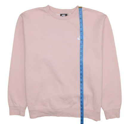 Womens UK Size XL Nike Pink Pullover Sweatshirt