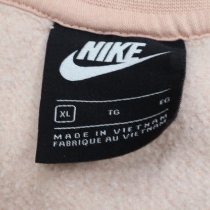 Womens UK Size XL Nike Pink Pullover Sweatshirt