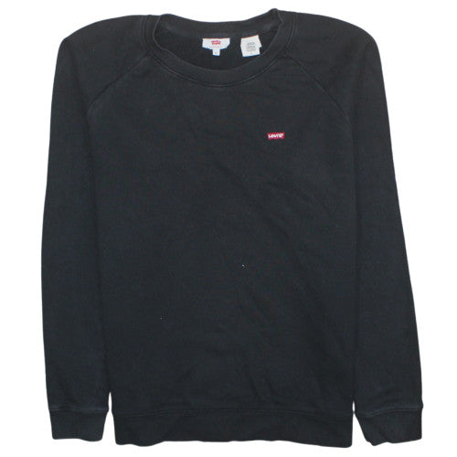 Mens UK Size M Levi's Black Pullover Sweatshirt