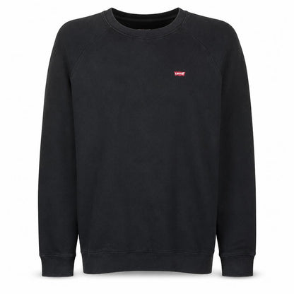 Mens UK Size M Levi's Black Pullover Sweatshirt