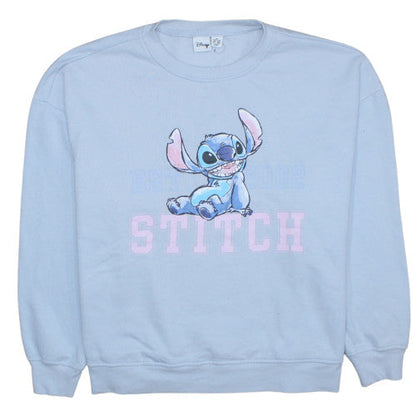 Womens UK Size 2XL Disney Blue Pullover Sweatshirt
