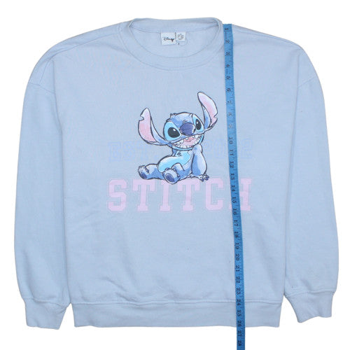 Womens UK Size 2XL Disney Blue Pullover Sweatshirt