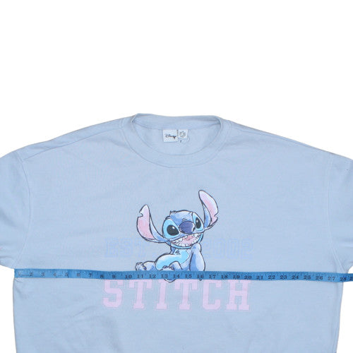 Womens UK Size 2XL Disney Blue Pullover Sweatshirt