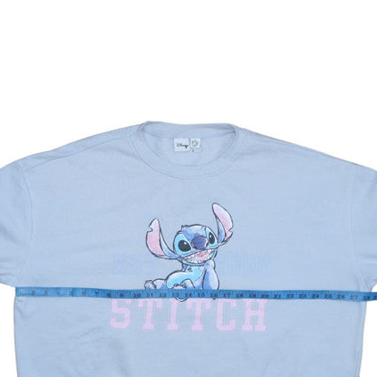 Womens UK Size 2XL Disney Blue Pullover Sweatshirt