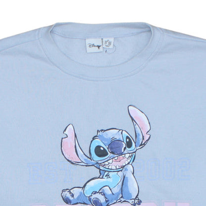 Womens UK Size 2XL Disney Blue Pullover Sweatshirt