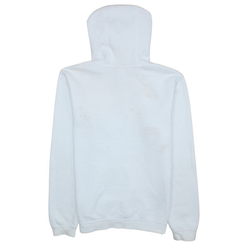 Mens UK Size M Nike White Pullover Hoodie