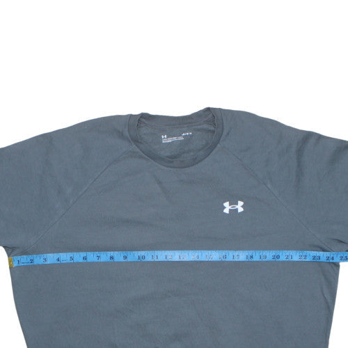 Mens UK Size L Under Armour Grey Pullover Sweatshirt