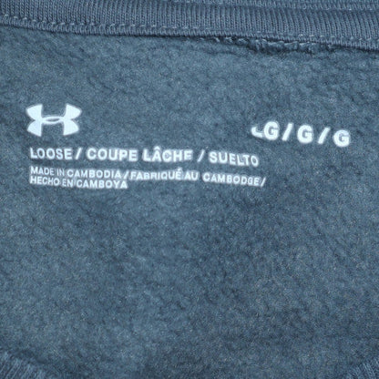 Mens UK Size L Under Armour Grey Pullover Sweatshirt