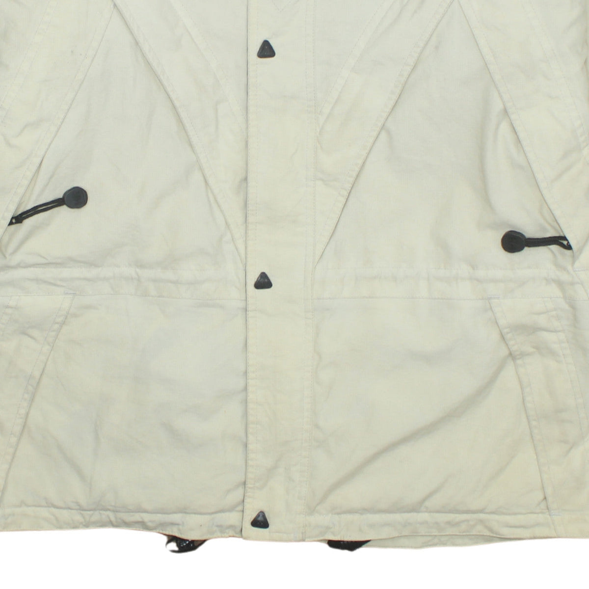 Helly Hansen Men's Beige Winter Parka Jacket Size S Water Resistant