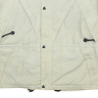 Helly Hansen Men's Beige Winter Parka Jacket Size S Water Resistant