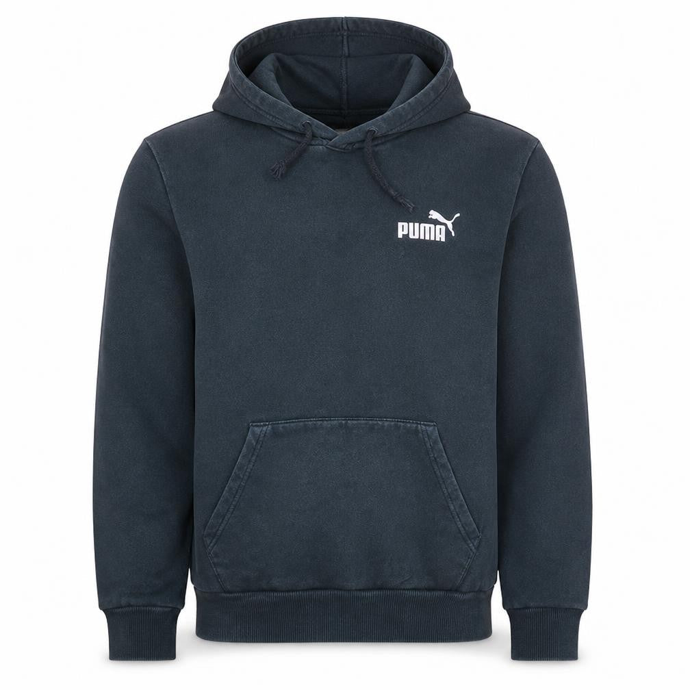 Mens UK Size S Puma Black Pullover Hoodie
