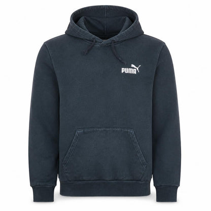 Mens UK Size S Puma Black Pullover Hoodie