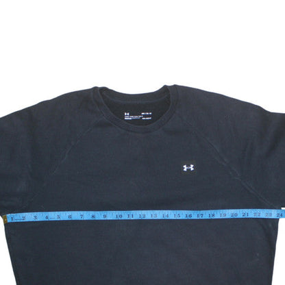 Mens UK Size M Under Armour Black Pullover Sweatshirt