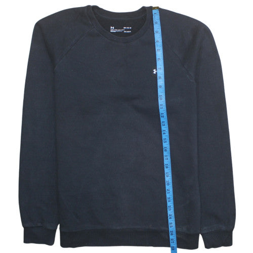 Mens UK Size M Under Armour Black Pullover Sweatshirt