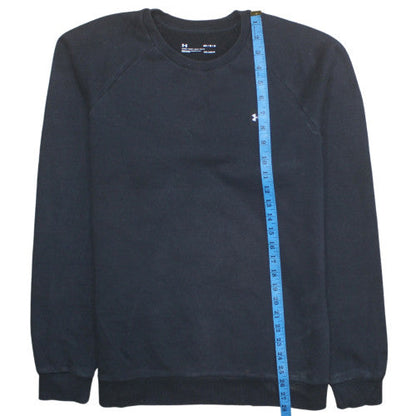 Mens UK Size M Under Armour Black Pullover Sweatshirt