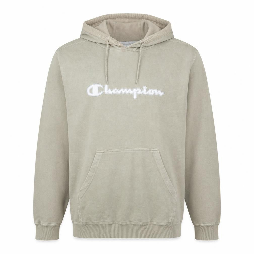 Mens UK Size XL Champion Beige Pullover Hoodie