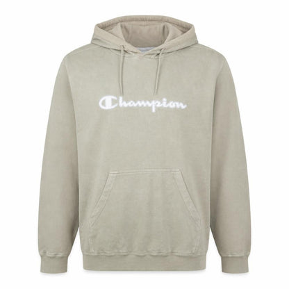 Mens UK Size XL Champion Beige Pullover Hoodie