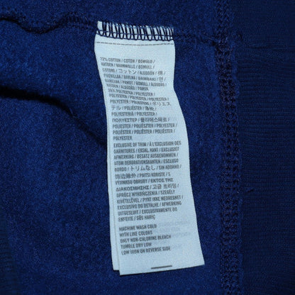 Mens UK Size XL Hollister Blue Henley Hoodie