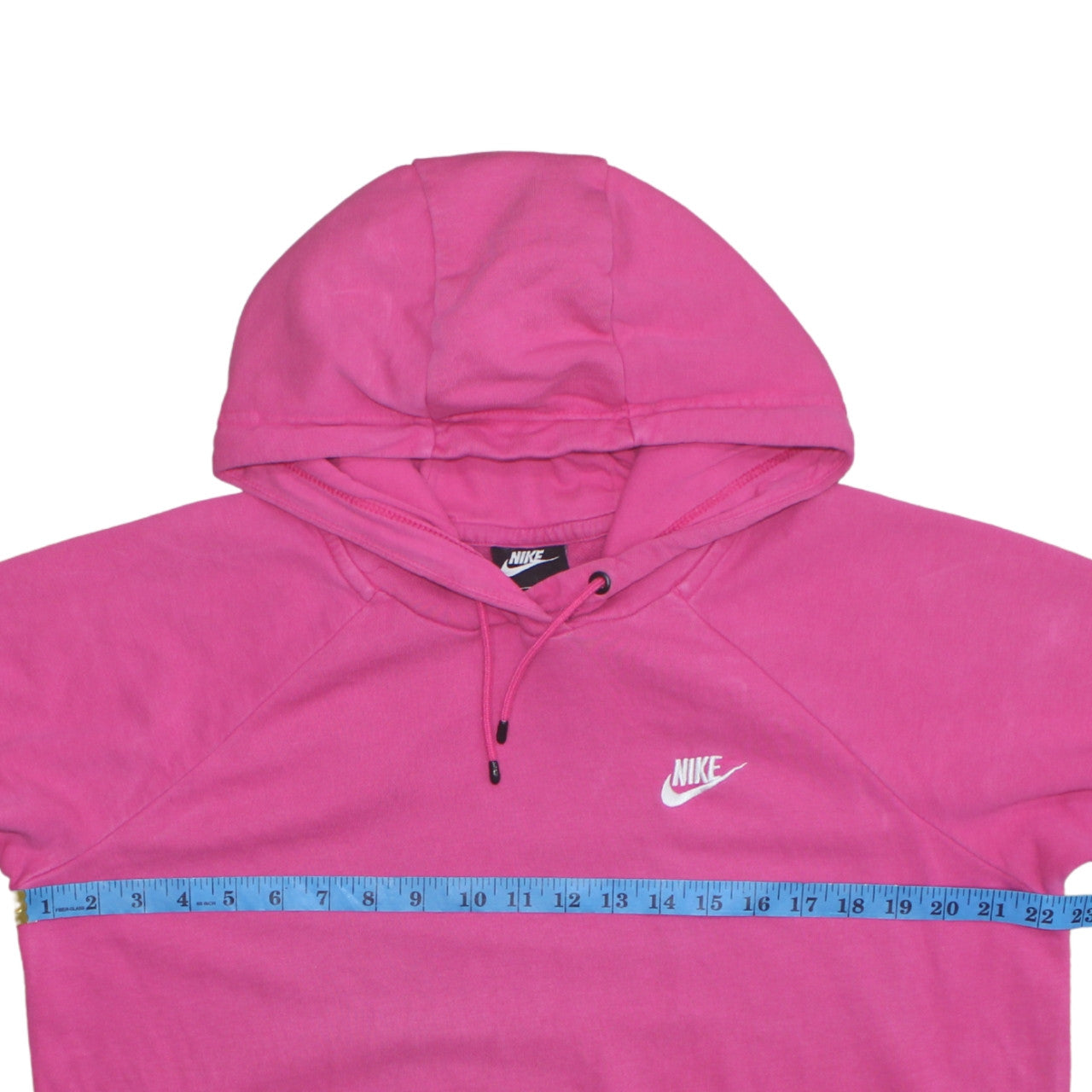 Womens UK Size L Nike Pink Pullover Hoodie