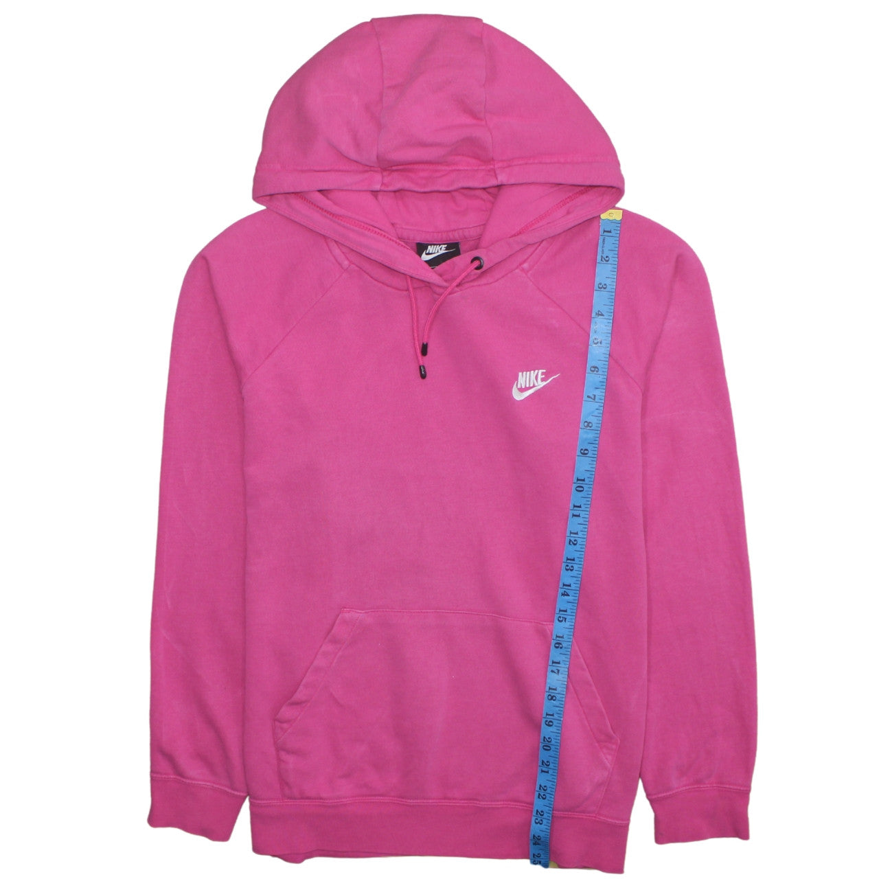 Womens UK Size L Nike Pink Pullover Hoodie