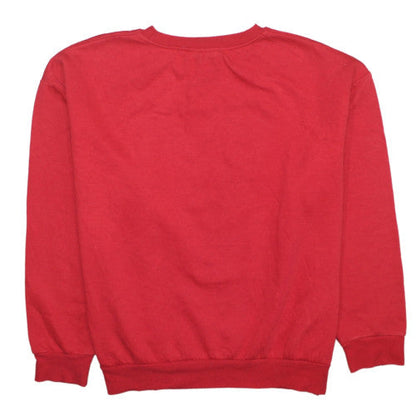 Womens UK Size XL Disney Red Pullover Sweatshirt