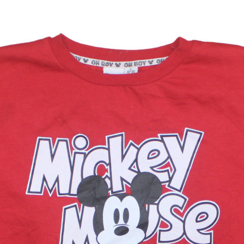 Womens UK Size XL Disney Red Pullover Sweatshirt